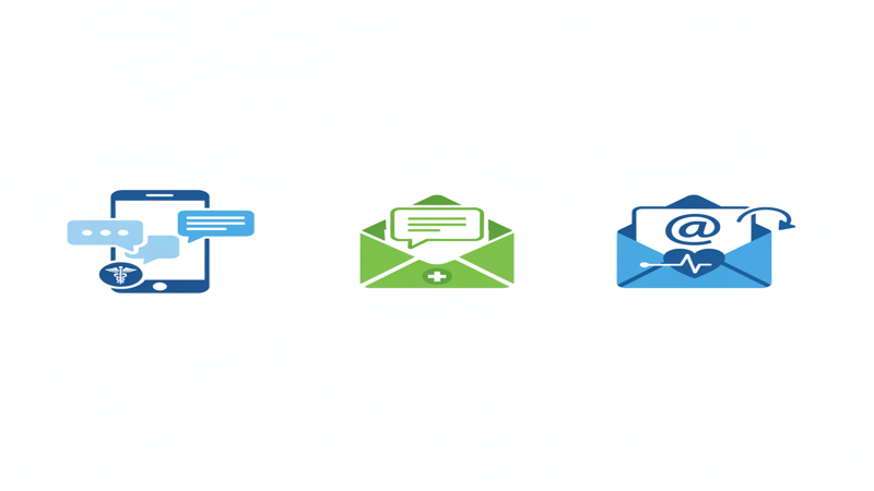 Comparativa de canales de recordatorio: WhatsApp, SMS y Email
