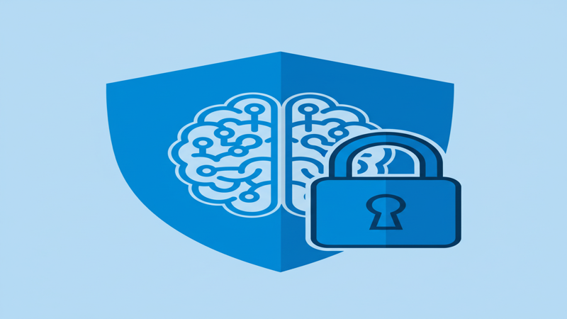 Ilustración de protección de datos en consultas de psicología